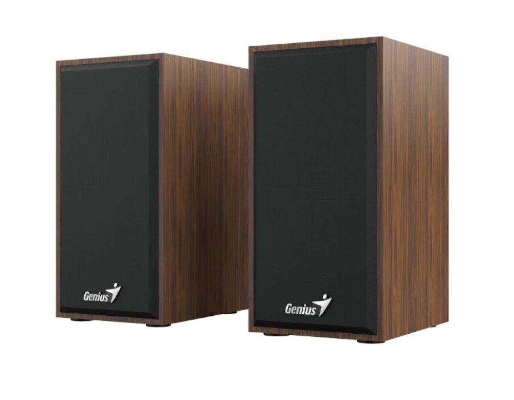 BOXE GENIUS 2.0, RMS: 6W (2 x 3W), USB power, wood, "SP-HF180" "31730029400" (timbru verde 0.8 lei)