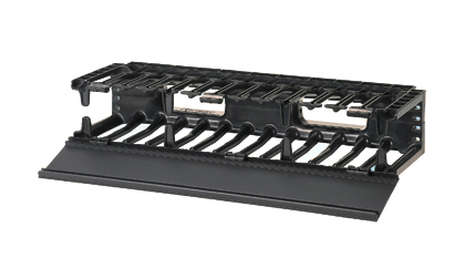 PANDUIT NMF2 NetManager HC Horizontal Single Sided Manager 2U Black "NMF2"