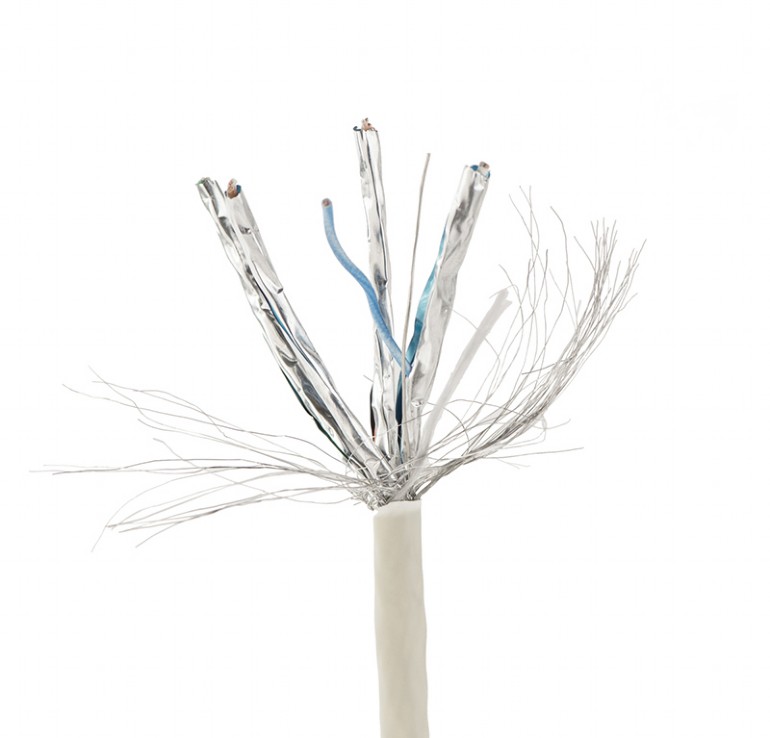 ROLA CABLU SSTP GEMBIRD, Cat6a, 305m, Cupru, Solid, LSZH, AWG23, gri, max. 100m, "SPC-6A-LSZHCU-SO"