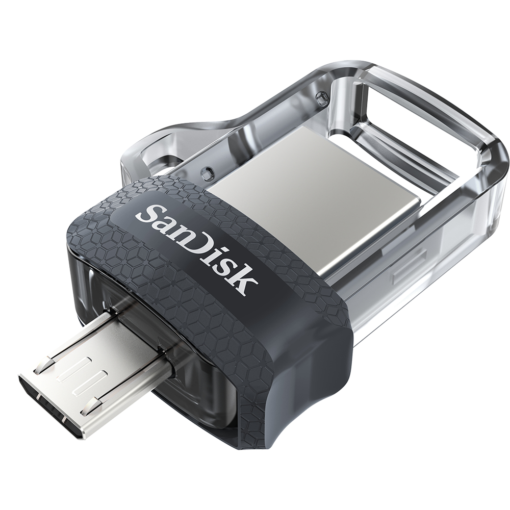 Memorie USB SanDisk ULTRA DUAL DRIVE SDDD3-016G-G46,Ultra Dual Drive M3.0 USB 3.0/Micro USB Flash Drive, 16GB usb 3.0, 16GB, 130MB/s "SDDD3-016G-G46" (timbru verde 0.03 lei)