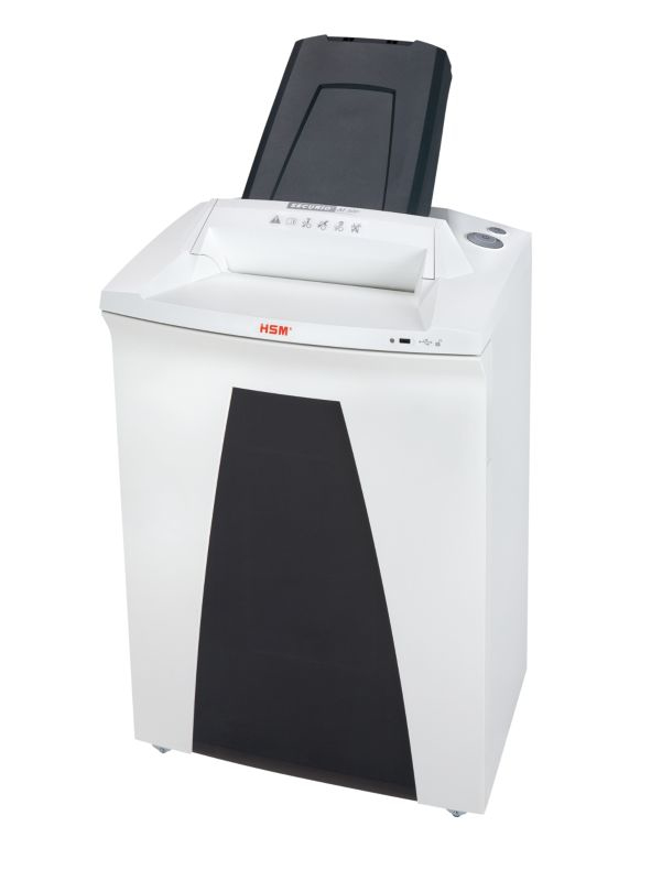 Distrugator documente automat HSM Securio AF500, 9-11 coli, cros cut (1.9 x 15mm), securitate 5 "H-2102111" (timbru verde 11 lei)
