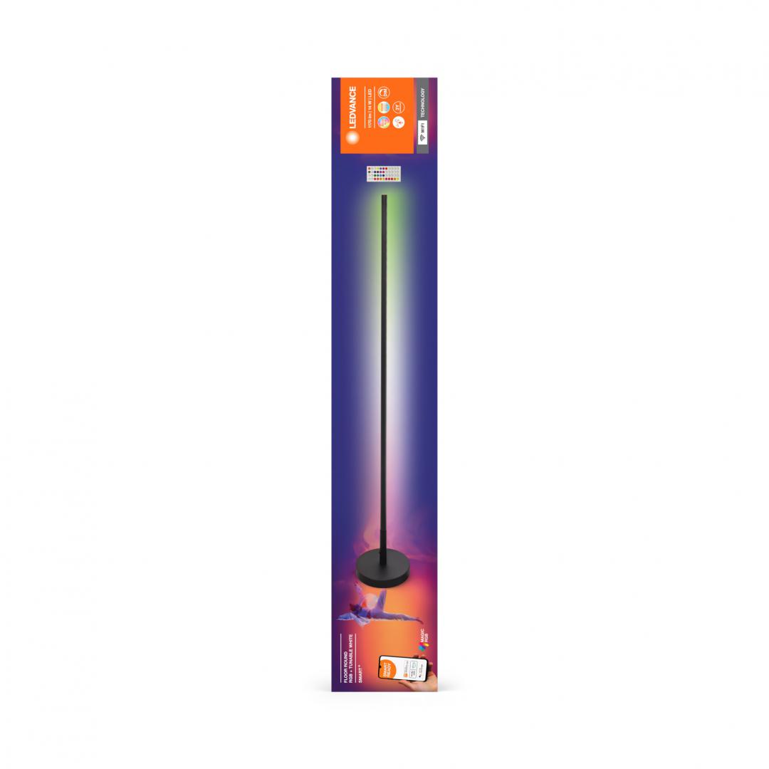 SMART WIFI FLOOR ROUND RGBTW BK LEDV "000004058075765191" (timbru verde 0.8 lei)
