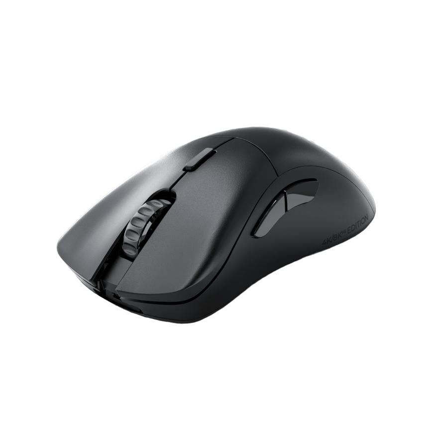 MOUSE Glorious PC Gaming Race PRO Wireless, 4K/8K Polling, 26000 DPI, Ultralight 62g, 6 butoane, Negru "GLO-MS-PDWV2-4K8K-B" (timbru verde 0.18 lei)