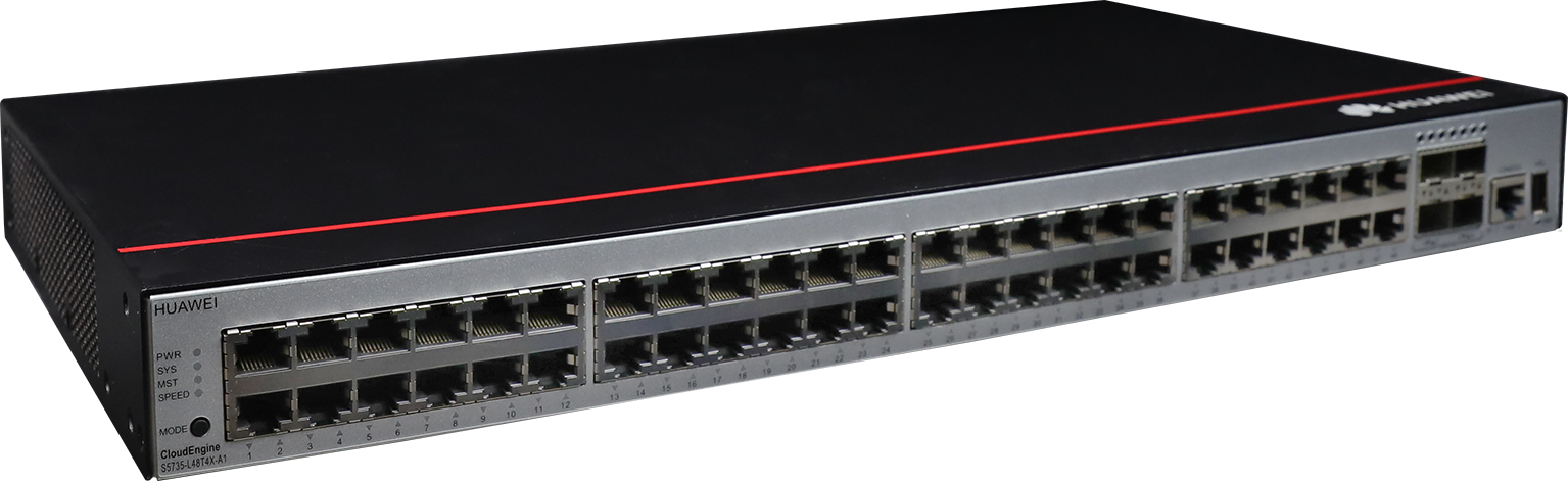 SWITCH HU S5735-L48T4X-A1 48PGB, 4P SFP+ "000000000098011332" (timbru verde 2 lei)