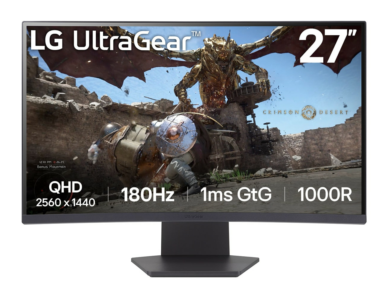 Monitor LG 27" 27GS60QC-B.AEUQ "27GS60QC-B.AEUQ" (timbru verde 7 lei)