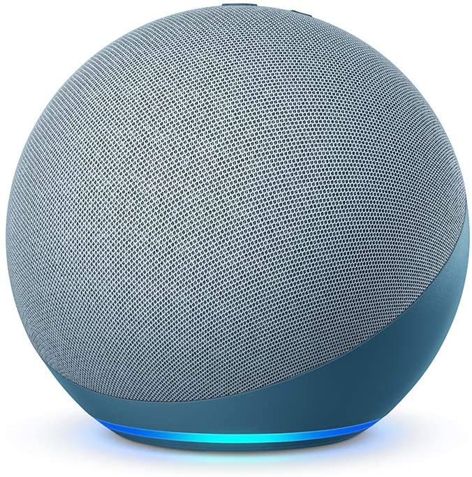 Boxa portabila Echo (4th Gen) With Premium Sound, Alexa Blue "PHT14872" (timbru verde 0.8 lei)