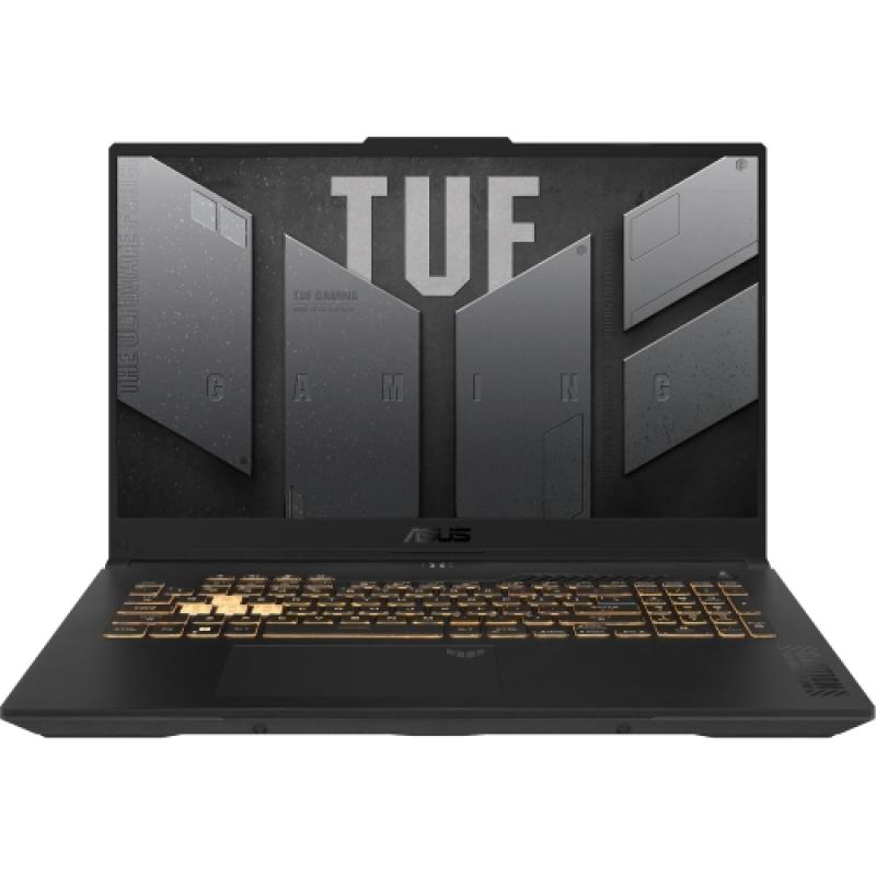 NOTEBOOK ASUS TUF Gaming F17, Intel Core 5 210H, 17.3 inch, RAM 16GB, SSD 512GB, nVidia GeForce RTX 3050 6GB, No OS, Mecha Gray "FX707VJB-HX082"