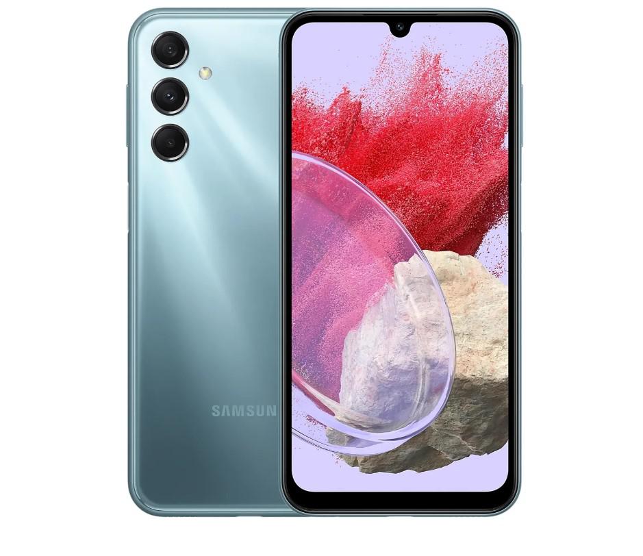 SMARTphone Samsung M34 5G M346 6.5" 6GB 128GB DS BL "SM-M346BZBF" (timbru verde 0.45 lei)