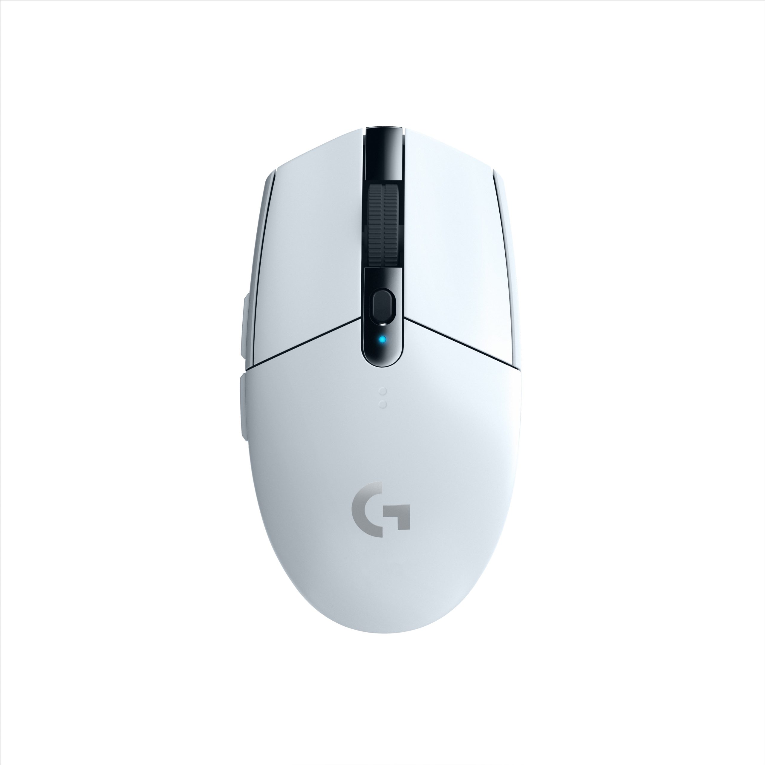 MOUSE LOGITECH, "G305", gaming, wireless, 2.4GHz, optic, 12000 dpi, butoane/scroll 6/1, iluminare, butoane programabile, alb, "910-005291" (timbru verde 0.18 lei)