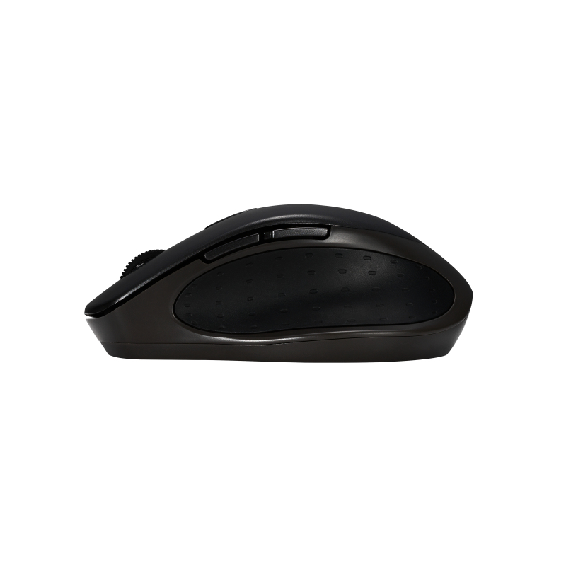 ASUS Optical Mouse MW203 Wireless + Bluetooth 2.4GHz 1000/1600/2400dpi silent ergonomical for right hand Black Damaged Box (P)"90XB06C0-BMU000-TUO" - imagine 3