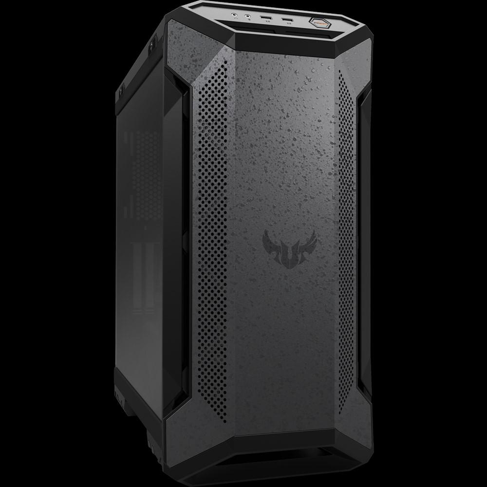CARCASA ASUS, Middle Tower, ATX, "GT501 TUF", fara sursa, sticla securizata, 4 x fan, USB 3.0 x 2, Jack 3.5mm x 2, mesh, add RGB, "GT501 TUF GAMING" (timbru verde 0.32 lei)