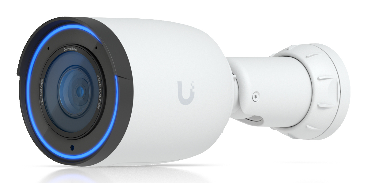 NET CAMERA 4K/UVC-G6-PRO-BULLET-W UBIQUITI "UVC-G6-PRO-BULLET-W" (timbru verde 0.8 lei)
