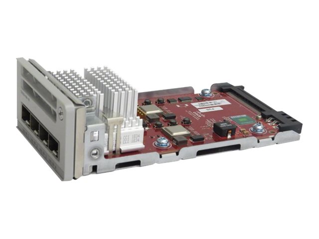 SWITCH CISCO, 9200, porturi Gigabit/10000 x 4, SFP+ x 4, carcasa metalica, "C9200-NM-4X=" (timbru verde 2 lei)