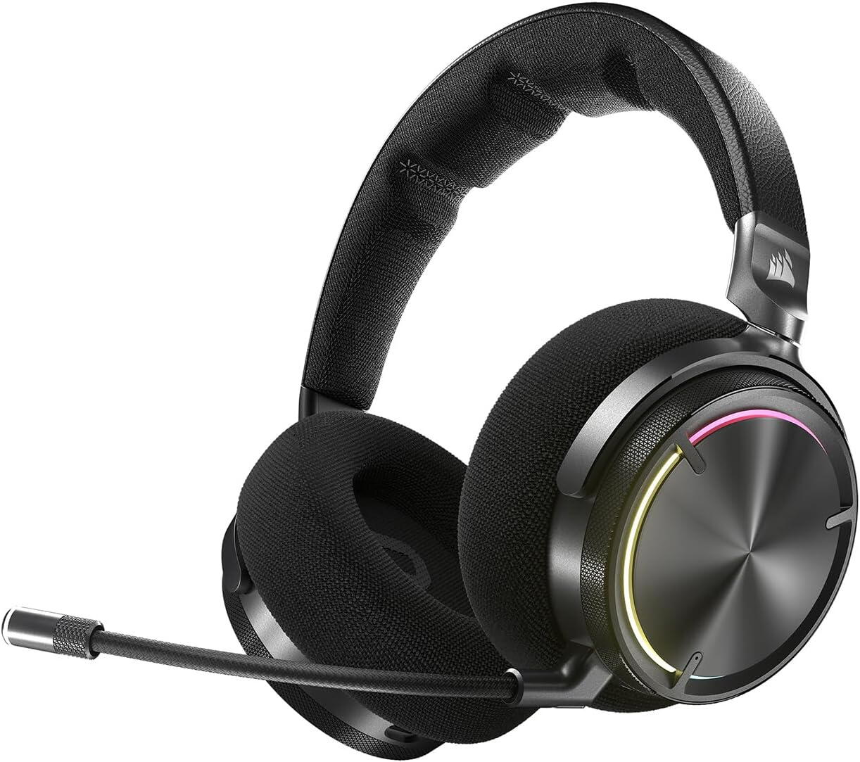 Corsair VIRTUOSO MAX Wireless, Dolby Atmos, Noise Cancelling, Microfon detasabil, RGB, Carbon, 60h, pentru XBOX, Negru "CA-9011374-WW" (timbru verde 0.8 lei)