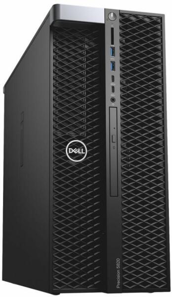 DESKTOP DELL, "Vostro 3888" Mini Tower, CPU i3-10100, Intel UHD Graphics, memorie 4 GB, SSD 1 TB, Windows 10 Pro, "VOS3888I341WPEDU" (timbru verde 7 lei)