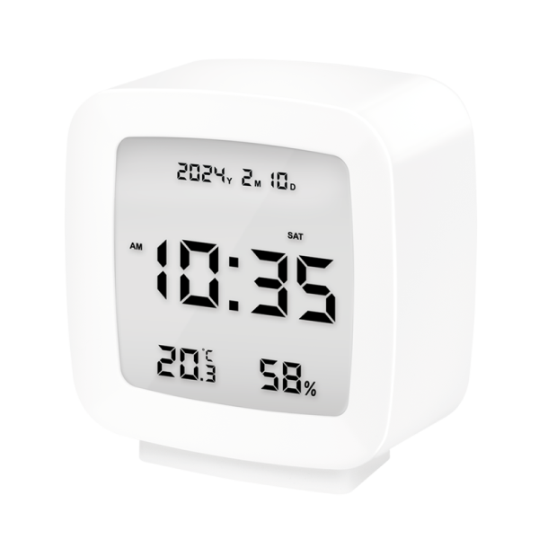 CEAS DIGITAL LOGILINK, cu alarma, temperatura, umiditate, functie amanare, alb, "SC0120"