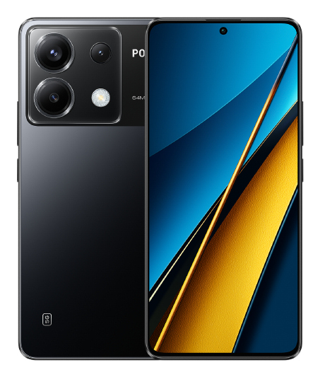 Smartphone Poco X6 256GB 12GB RAM 5G Dual SIM Black "MZB0G2LEU" (timbru verde 0.45 lei)