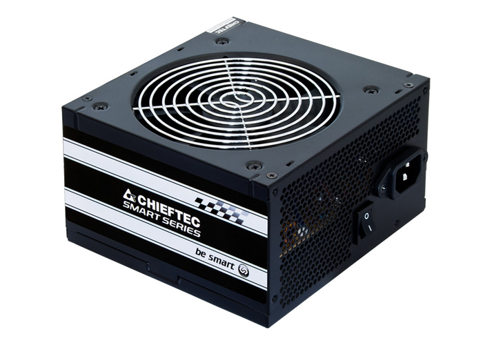 SURSA Chieftec Smart series 700 W, non-modulara, certificare 80 Plus, ventilator 120 mm x 1, PCI-E 6+2 pin x 2, SATA x 4, "GPS-700A8" (timbru verde 2 lei)