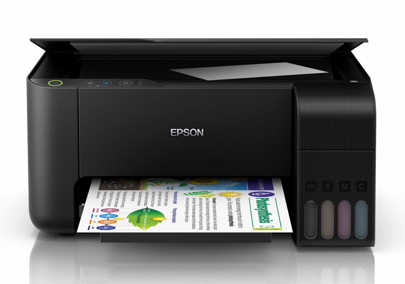 Multifunctional Inkjet CISS Color Epson, L3110, A4, Functii:Impr|Scan|Cop,Viteza Print Mono:33 ppm,Viteza Print color:15 ppm,Conectiv:USB,Duplex:nu,ADF:Nu(Timbru Verde 21lei), "C11CG87401"