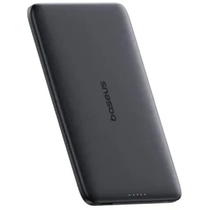 POWER BANK Baseus PicoGo AM41 Cardtype Magnetic Wireless, capacitate 5000mAh 20W, 1 x USB Type-C, include cablu USB Type-C la USB Type-C 30cm, metalic, negru "P1007680C123-00" (timbru verde 0.98 lei) - 6932172690670