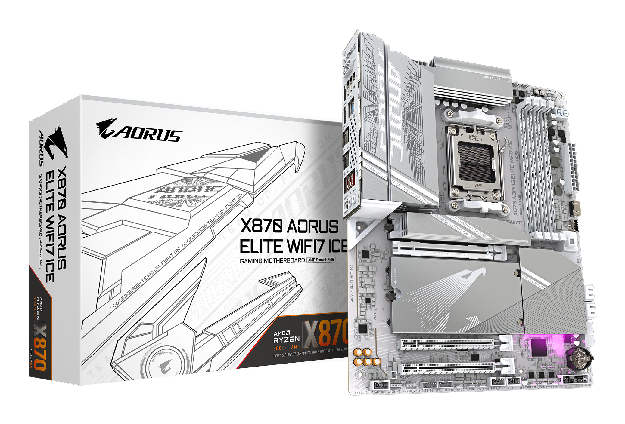 X870 AORUS ELITE WIFI7 ICE "X870 AORUS ELITE WIFI7 ICE"