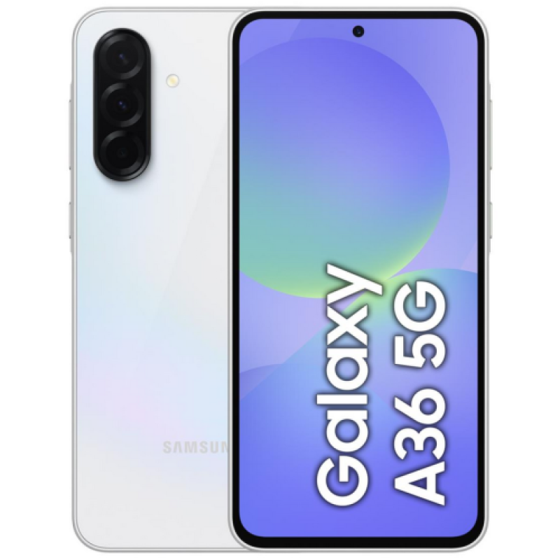 Samsung A36 5G A366B 6.7" 8/256 DS Wh "SM-A366BZAG" (timbru verde 0.45 lei)