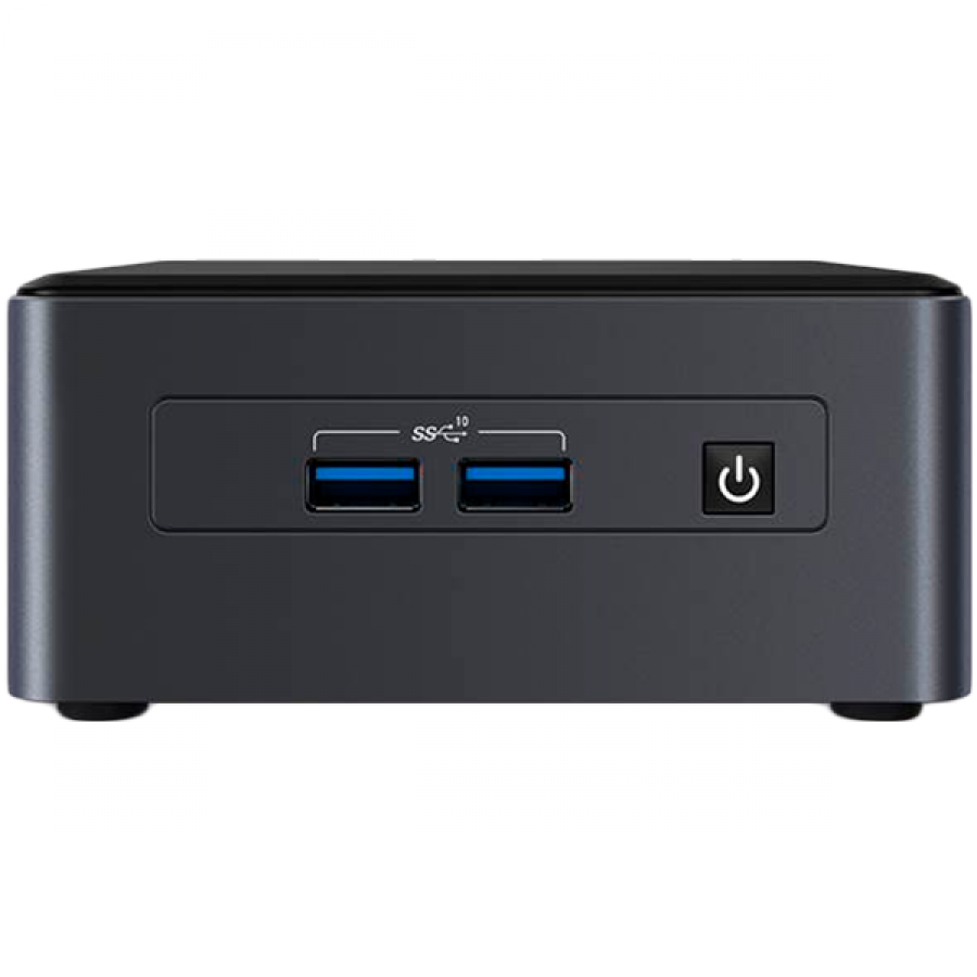 Intel® NUC 11 Pro Kit NUC11TNHv7, EU cord, i7 vPro Processor with Irix Xe graphics, dual M.2 slot, 2.5" SATA slot, 2xHDMI, 2x Thunderbolt 4 (USB-C+DP), "BNUC11TNHV70002" (timbru verde 0.8 lei)