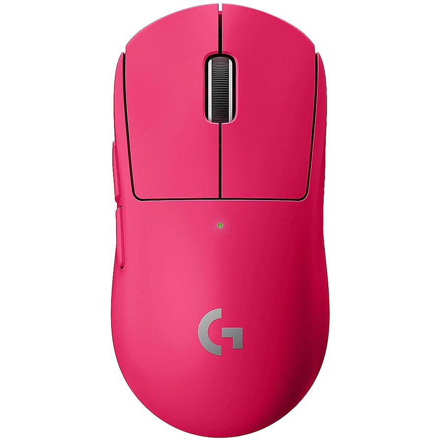 LOGITECH PRO X SUPERLIGHT Wireless Gaming Mouse - MAGENTA - EER2 "910-005956" (timbru verde 0.18 lei)
