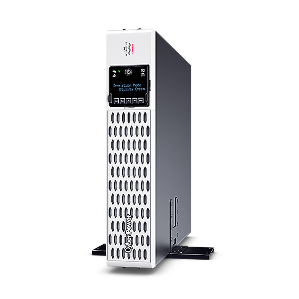UPS CYBER POWER Line Int. cu sin. pura, cu management, Rack 2U, LCD, 1500VA/1500W, AVR, 10x IEC, baterie Litiu-Ion RB1260X4, incarcare pana la 4h, USB, RS232, slot SNMP, APFC, EPO, hot-swapp, GreenPower, "PRL1500ERT2UC" - imagine 3