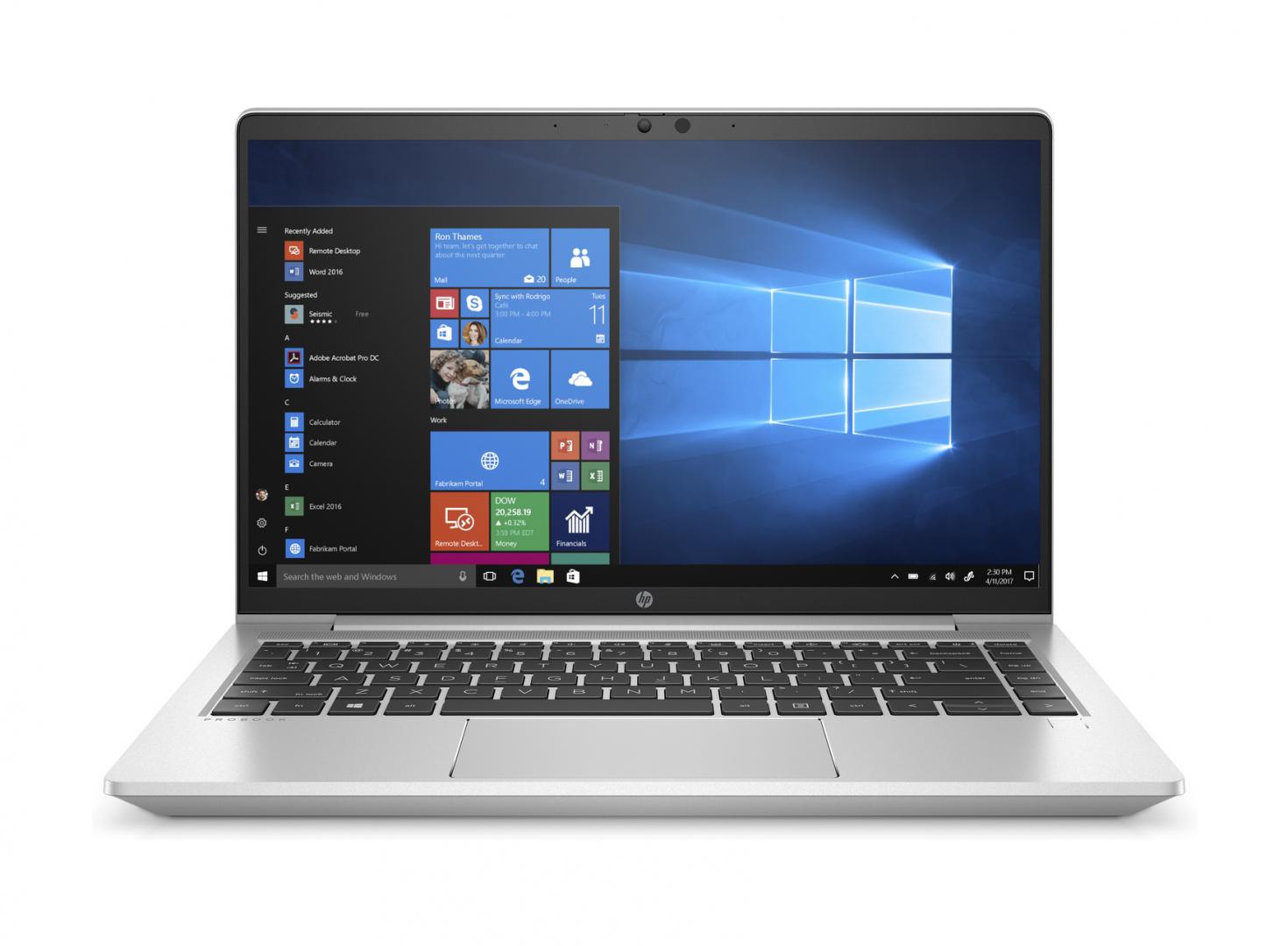 NOTEBOOK HP, "440 G8" 14.0 inch, i7-1165G7, 16 GB DDR4, SSD 512 GB, Intel Iris Xe Graphics, Windows 10 Pro, "2R9D2EA" ((timbru verde 3.5 lei)