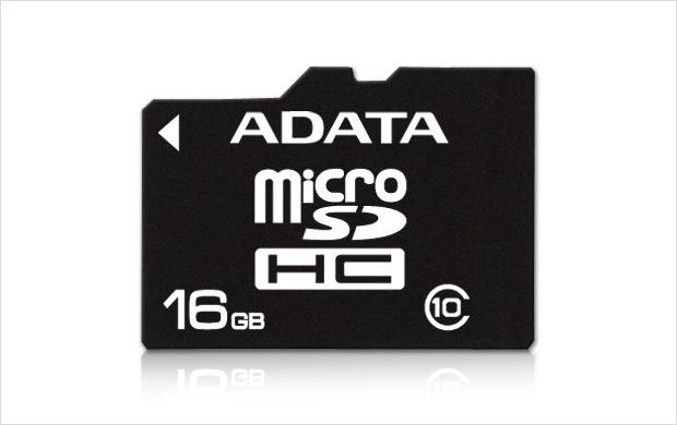 MicroSD ADATA SDHC 16GB (Clasa 10), "AUSDH16GUICL10-R"