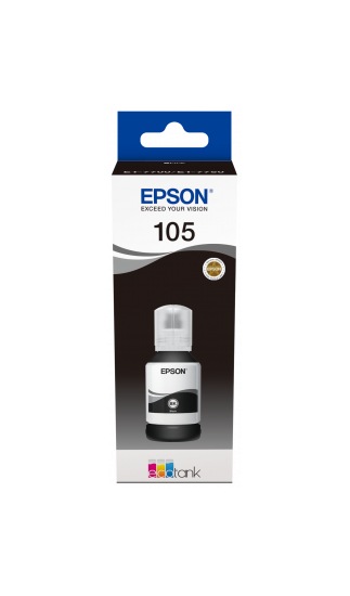 Cartus Cerneala Original Epson Black, nr.105, pentru L7160|L7180, 140ml, (timbru verde 0.15 lei), "C13T00Q140"(RAPO)