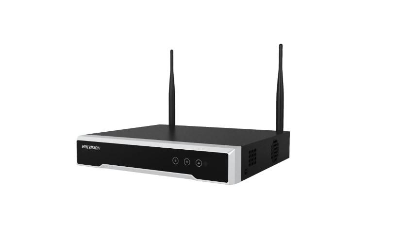 NVR Wi-Fi 4K 4-CH 1XSATA, 1Tb "DS-7104NI-K1/W/M1T" (timbru verde 2 lei)