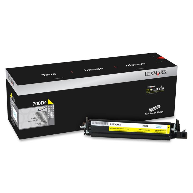 Drum Unit Original Lexmark Yellow, 70C0D40, pentru CS310|CX310|CS410|CX410|CS510|CX510|C2132|XC2130|XC2132, 40K, (timbru verde 0.8 lei), "70C0D40"