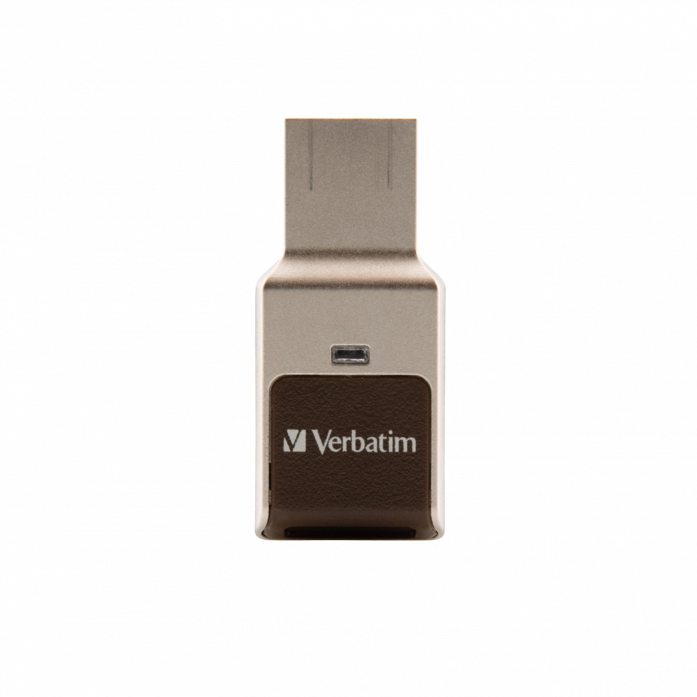 MEMORII USB Verbatim VER 49337 FINGERPRINT SECURE USB 3.0, "49337" (timbru verde 0.03 lei)