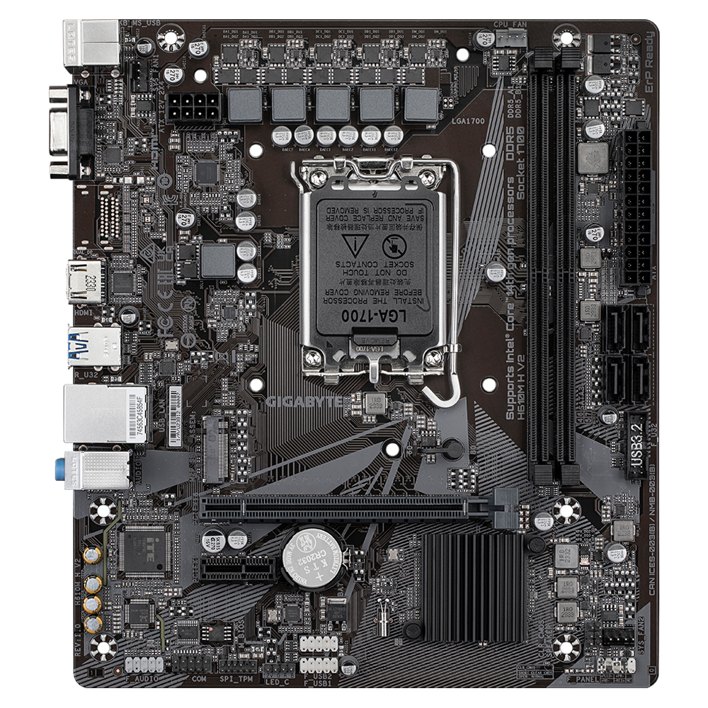 Placa de Baza GIGABYTE H610M H V2 "H610M H V2"