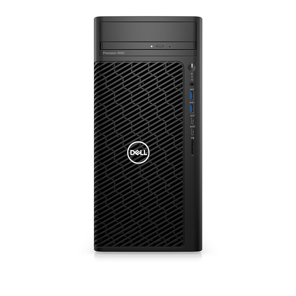 DELL Precision 3660 i7-12700K Tower Intel Core i7 32 GB DDR5-SDRAM 1000 GB SSD Windows 11 Pro Workstation Black "N013P3660MTEMEA" (timbru verde 7 lei)