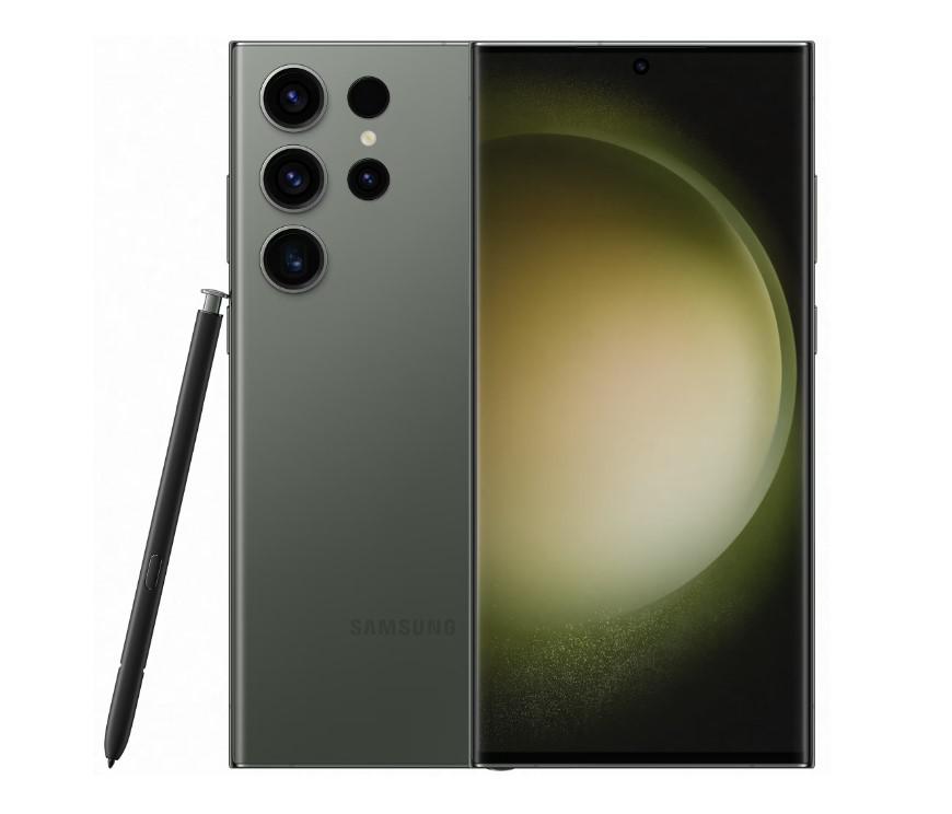SMARTphone Samsung SG S23 ULTRA 5G S918 6.8"12GB 256G DS GN "SM-S918BZGC" (timbru verde 0.45 lei)