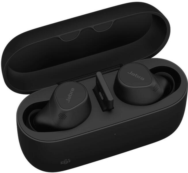JABRA Evolve2 Buds MS Cradle USB-A MS Link 380 BT adapter USB-A MS 30cm USB-C to USB-A cable Ear gels warranty "20797-999-999" (timbru verde 0.8 lei)