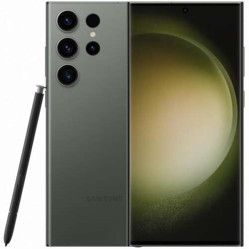 Samsung Galaxy S23 Ultra DS Green 5G/6.8"/OC/8GB/256GB/12MP/200MP+12MP+10MP+10MP/5000mAh + S Pen "SM-S918BZGDEUE" (timbru verde 0.45 lei)