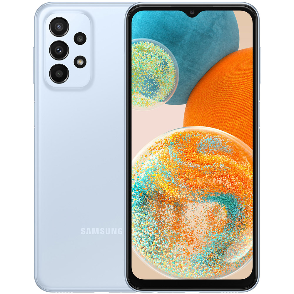 SAMSUNG A23 5G A236 6.6" 4GB 128GB DS BL, "SM-A236BLBV" (timbru verde 0.45 lei)