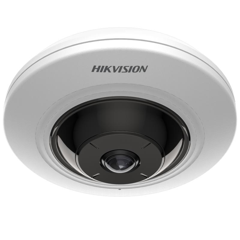 CAMERA IP FISHEYE 5MP 1.05MM IR 8M "DS-2CD2955G0-ISU(1.05MM)" (timbru verde 0.8 lei)
