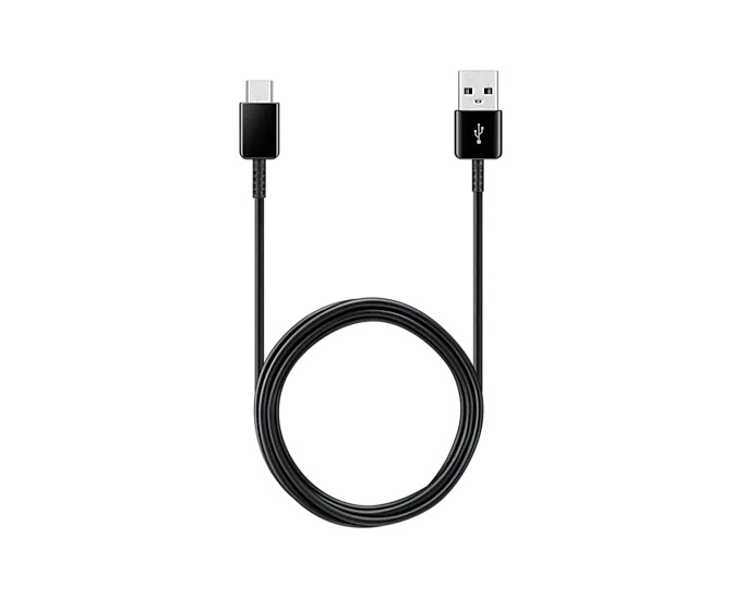 CABLU alimentare si date smartphone Samsung, USB 2.0 (T) la Micro-USB (T) | USB Type-C, cauciuc, lungime 1.5 m, alb, "EP-DG930MBEGWW" (timbru verde 0.08 lei)