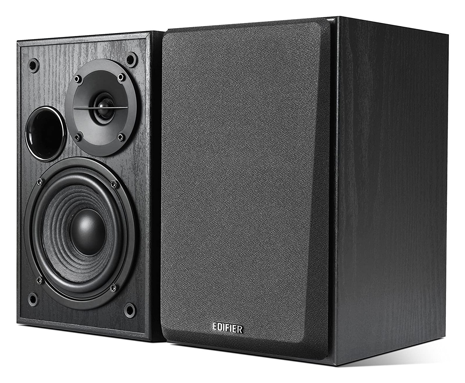 BOXE EDIFIER 2.0, RMS: 42W (2 x 21W), volum, bass, black, "R1100-BK" (timbru verde 11.00 lei)