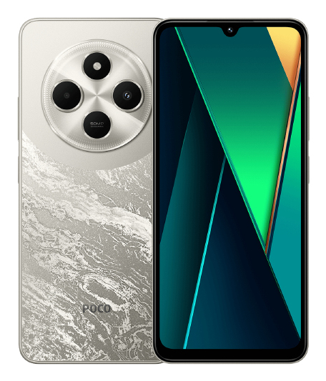 Smartphone Poco C75 256GB 8GB RAM Dual SIM Gold "MZB0I42EU" (timbru verde 0.45 lei)