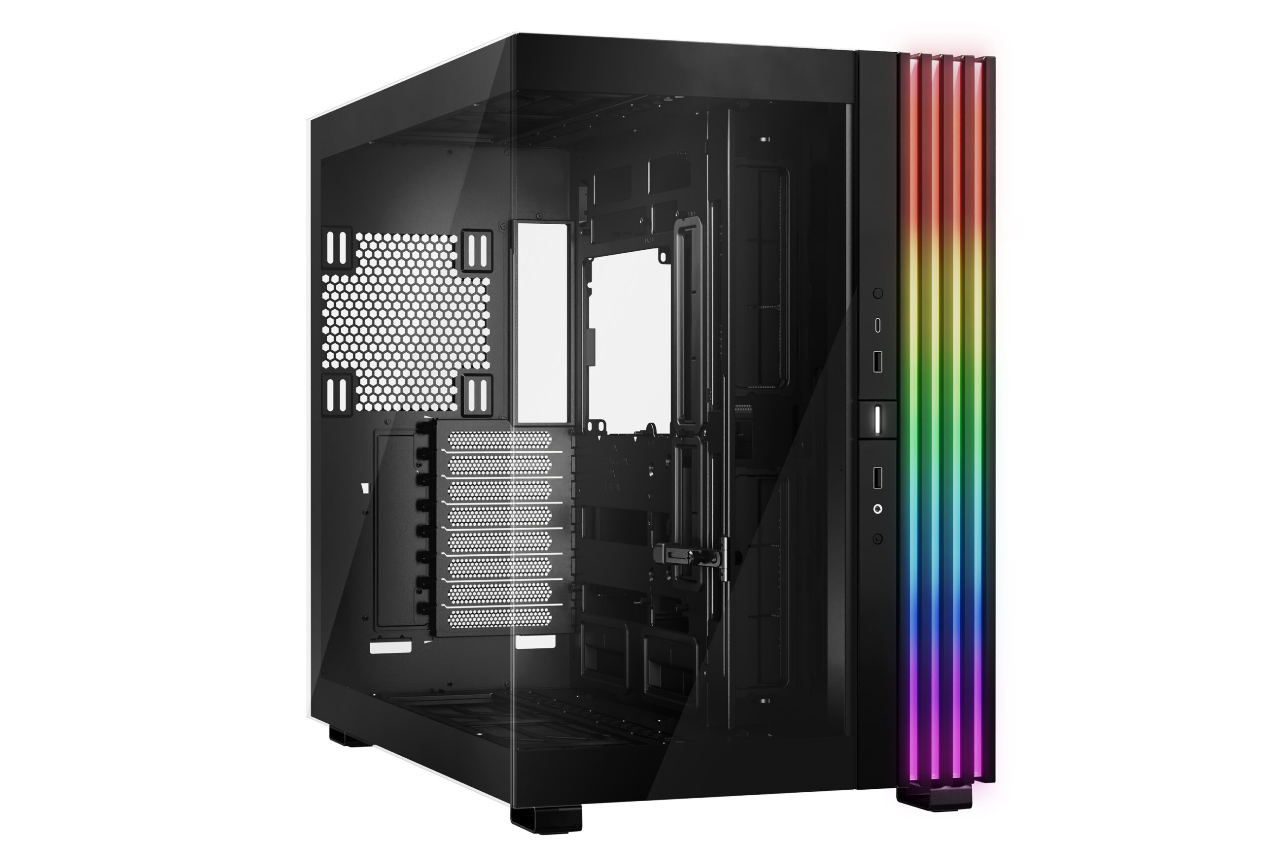 CARCASA be quiet "LIGHT BASE 900 DX", full tower, gaming, fara sursa, suporta 10xfan, USB Type-C x 1, USBx2, audio+mic, 8 sloturi expansiune, negru, "BGW69"