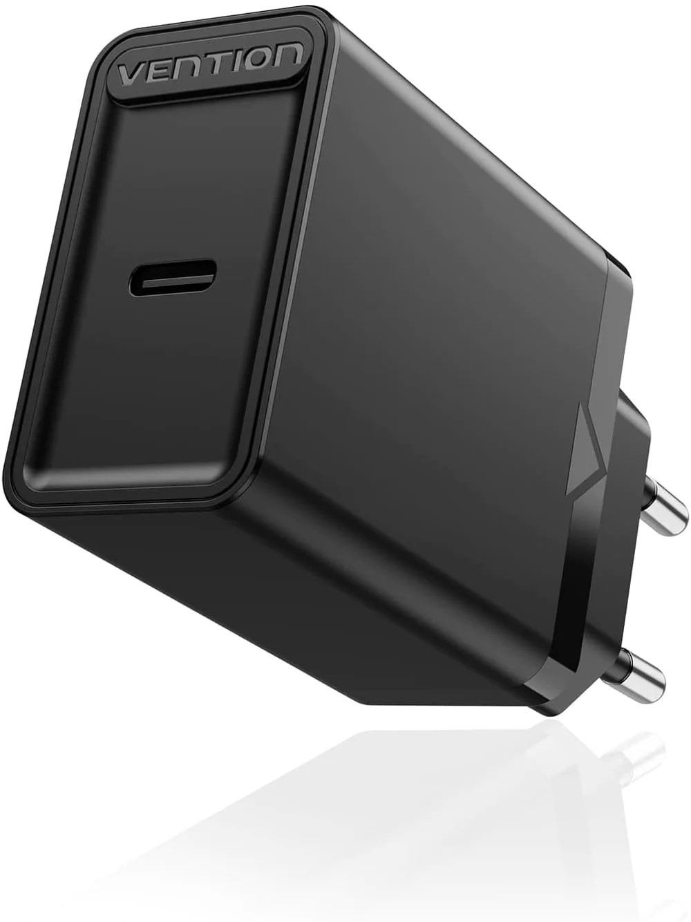 ALIMENTATOR SmartPhone la 220V Vention 1-port USB-C Wall Charger(20W) EU-Plug Black, "FADB0-EU" (timbru verde 0.18 lei)
