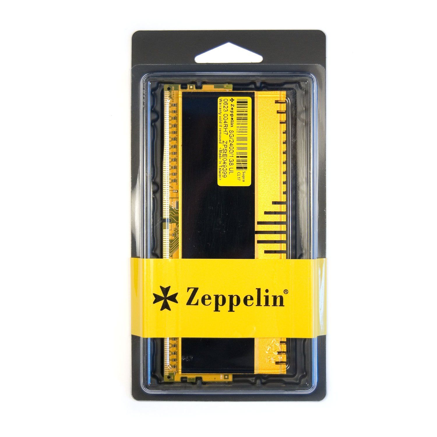 MEMORIE DDR Zeppelin DDR4 8GB frecventa 3600 MHz, 1 modul, radiator, retail "ZE-DDR4-8G3600-RD"