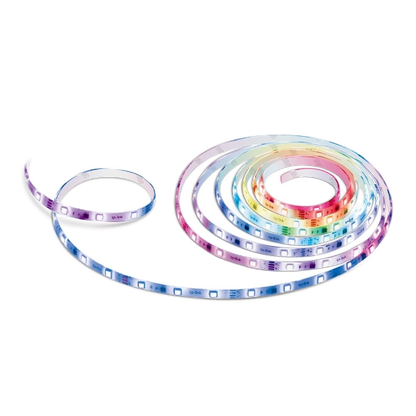 BANDA LED TP-Link RGBIC, Wi-Fi 2.4 Ghz incorporat, consum 20.5W, banda 5m, control prin aplicatia Tapo, comenzi vocale "Tapo L920-5" (timbru verde 0.45 lei)