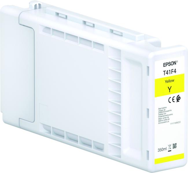 Cartus Cerneala Original Epson Yellow, T41F440, pentru SC-T5400, 350ml, (timbru verde 1.2 lei), "C13T41F440"